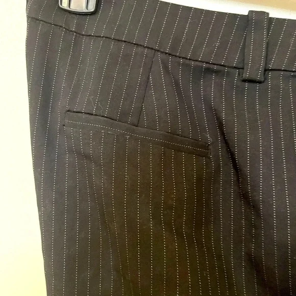 Prologue Ebony Fresh white pinstriped women’s trousers size 14 1 back - Picture 4 of 17